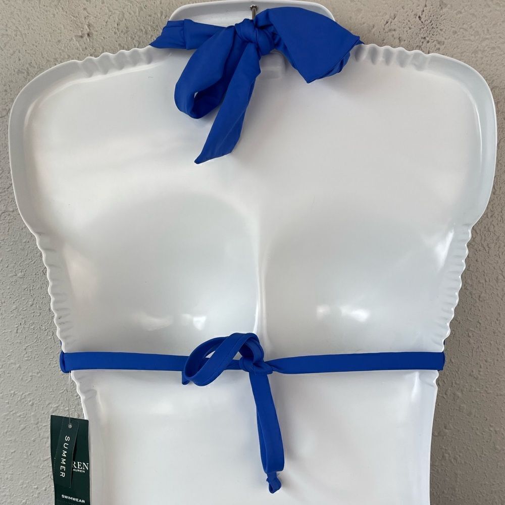 NWT Lauren Ralph Lauren Matching Bikini Top and Bottoms Sizes 6, 8, or 10 - Picture 5 of 7